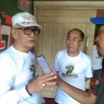 BP KKRL Sulsel Perjuangkan Gelar Pahlawan Nasional untuk Andi Ahmad, Hatta Marakarma: Saya Dukung FOTO: Andi Hatta Marakarma saat ditemui awak media usai menghadiri dialog peringatan 77 tahun perlawanan rakyat luwu raya di hotel Horison Ultima Makassar. Ahad (15/1/2023).