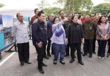 Megawati Tegas Menolak Pembangunan Bandara Internasional Bali Utara FOTO: Presiden ke-5 RI Megawati Sukarnoputri saat didampingi Ketua DPR RI Puan Maharani. (ist)