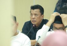 Golkar Siap Apa yang Diputuskan MK, AWT: Sistem Pemilu Proposional Terbuka Amanah Reformasi FOTO: Abdul Wahab Tahir, Wakil ketua bidang pemenangan pemilu (Bappilu) DPD II partai golkar Makassar.
