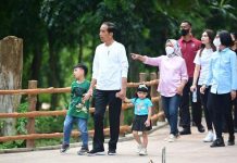 Kunjungi Solo Safari, Presiden Jokowi Tinjau Progres Revitalisasi FOTO: Presiden Jokowi saat mengunjungi kawasan wisata Solo Safari, Kota Surakarta, Jawa Tengah, Senin (23/01/2023). (Foto: BPMI Setpres/Muchlis Jr)