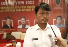 dr Udin Beri Edukasi ke Milenial Ajak Kerja-Kerja Kemanusian FOTO: dr. Udin saat sesi wawancara dengan awak media. Selasa (24/1)