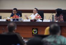 Bupati Andi Utta Hadiri Rakor Pemulihan Ekonomi Bersama Mendagri FOTO: Menteri Dalam Negeri (Mendagri) RI, Tito Karnavian melakukan kunjungan kerja Provinsi Sulawesi Selatan.