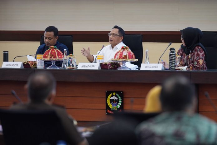 FOTO: Menteri Dalam Negeri (Mendagri) RI, Tito Karnavian melakukan kunjungan kerja Provinsi Sulawesi Selatan.