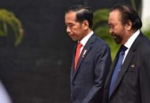 Bisa Jadi Rabu Hari Perceraian Jokowi dengan Nasdem FOTO: Jokowi mengungkap isi pertemuan dadakan dengan Surya Paloh (ist)