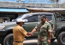 Menuju Masyarakat Sehat, Dandim 1702/JWY Ikut Resmikan Gedung Puskesmas Wamena FOTO: Dandim 1702/JWY Letkol Cpn Athenius Murip, S.H.,M.H menghadiri acara peresmian gedung rawat inap puskesmas Wamena Kota yang berada di jalan Ahmad Yani, Distrik Wamena Kota, Kabupaten Jayawijaya, Provinsi Papua Pegunungan, pada Senin (30/01/2023).