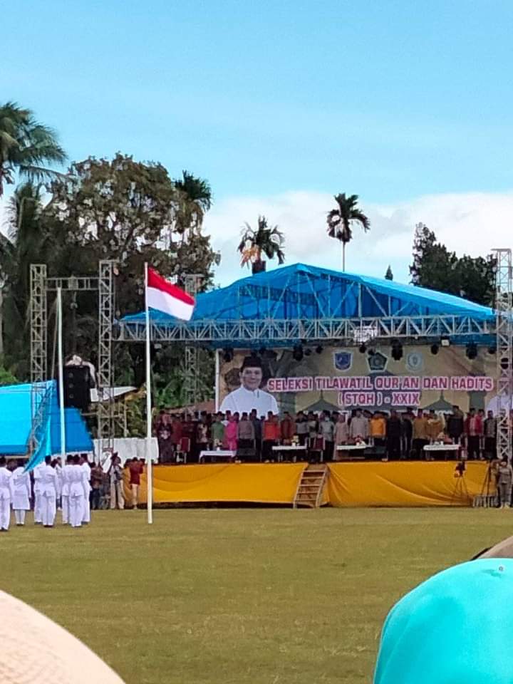 Dokumentasi : Suasana Pembukaan STQ Muna ke - 29 lapangan Manguntara, Tongkuno (26/02/2023)