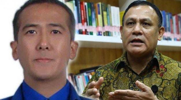 IMG-20230201-WA0007 Foto kolase Harun Masikun dan Ketua KPK Firli Bahuri