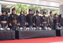 Refleksi Hari Jadi Bulukumba: Lintas Tokoh hingga Mantan Rival Akui Pemerintahan Andi Utta-Edy Manaf FOTO: Bupati Bulukumba Andi Muchtar Ali Yusuf pimpinan Fokompimda pada puncak peringatan Hari Jadi Kabupaten Bulukumba ke 63 di lapangan Pemuda, Sabtu 4 Februari 2023.