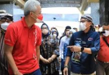 Sandiaga Serang Sang Mantan Pasangan, Disebut Sedang Mencari Slot Wapres Ganjar FOTO: Ganjar Pranowo dan Sandiaga Uno