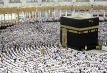 Jadwal Masa Tunggu Ibadah Haji di Sulsel, Kabupaten Bantaeng 48 Tahun, Luwu 23 Tahun Ilustrasi ibadah haji. (AFP Photo/Bandar Aldandani)
