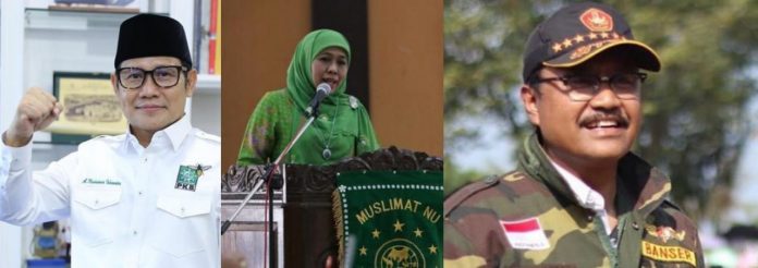 FOTO: Muhaimin Iskandar, Khofifah Indar Parawansa dan Saifullah Yusuf