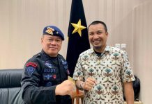 Berkunjung di Mako Brimob, Andi Rahim dapat Support Brigjen Pol Rudy Haryanto