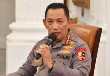 Sedang Menjalankan Tugas Jaga, Ketua Laskar Garuda Indonesia Bersatu berharap Kapolri Tinjau Ulang Penetapan Tersangka IPTU N FOTO: Kapolri Jenderal Listyo Sigit Prabowo di Istana Merdeka, Selasa (7/2/2023).(Dok. Sekretariat Presiden)