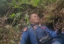 Video Viral Helikopter Kapolda Jambi Jatuh FOTO: Hasil tangkap layar dari video Viral Helikopter Kapolda Jambi Jatuh