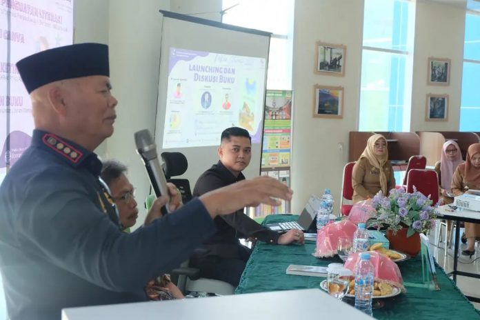 FOTO: Bupati Enrekang Muslimin Bando meluncurkan Pekan Literasi 2023. Pekan literasi ini digelar untuk memeriahkan Hari Ulang Tahun ke-63 Kabupaten Enrekang.