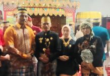 Undangan Prajurit Marinir ke Istana Kerajaan Kedatuan Luwu FOTO: Serma Marinir Arifuddin yang menjabat sebagai Komandan Posmat TNI AL Munte Luwu Utara, menghadiri Undangan Kerajaan Kedatuan Luwu