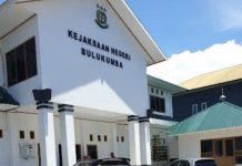 Kasus Tabrak Maut di Kajang: Ancaman 15 Tahun, Vonis Cuma 1,6 Bulan, JPU tuntut 2 tahun, Pemuda Justicia Periksa Kasi Pidum dan JPUnya FOTO: Kantor Kejaksaan Negeri Bulukumba di Jl. Rambutan No.5, Loka, Kec. Ujung Bulu, Kabupaten Bulukumba, Sulawesi Selatan. (ist)