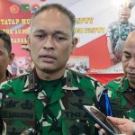 Danrem 172/PWY Tegaskan Tidak Ada Penyisiran Di Yahukimo FOTO: Komandan Korem 172/PWY Brigjen TNI J.O Sembiring saat memberi keterangan pers nya di Jayapura, Papua.