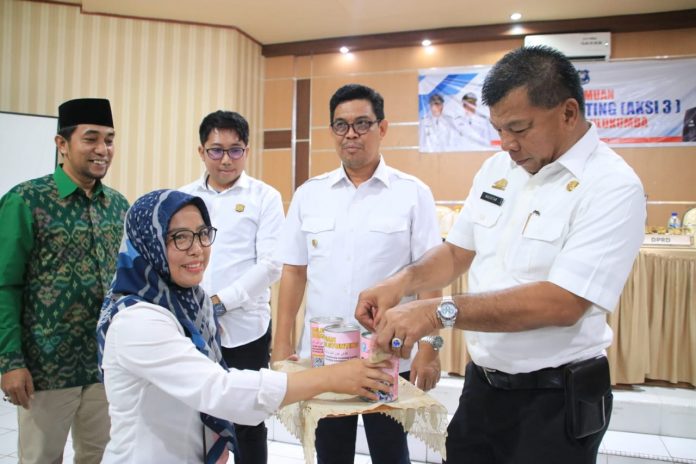 FOTO: Bupati, Wabup dan Pejabat Pemkab Bulukumba Pada kegiatan Rembuk Stunting ini, Launching 