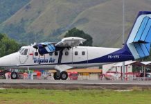 Pesawat Trigana Air Ditembak 9 Kali oleh OTK di Yahukimo Papua Ilustrasi Pesawat Trigana Air (Property: Trigana air.com)