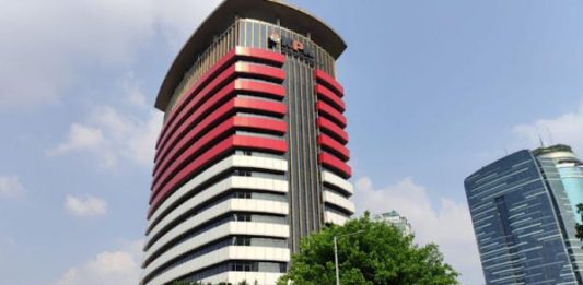 KPK OTT Lima Orang ASN BPK FOTO: Gedung merah putih KPK di Jakarta (ist)