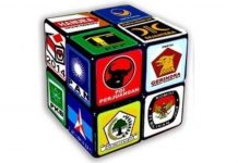 Gerindra Puncaki Elektabilitas, PAN Masuk Lima Besar, PDIP Unggul di Survei Logo Partai Ilustrasi partai politik