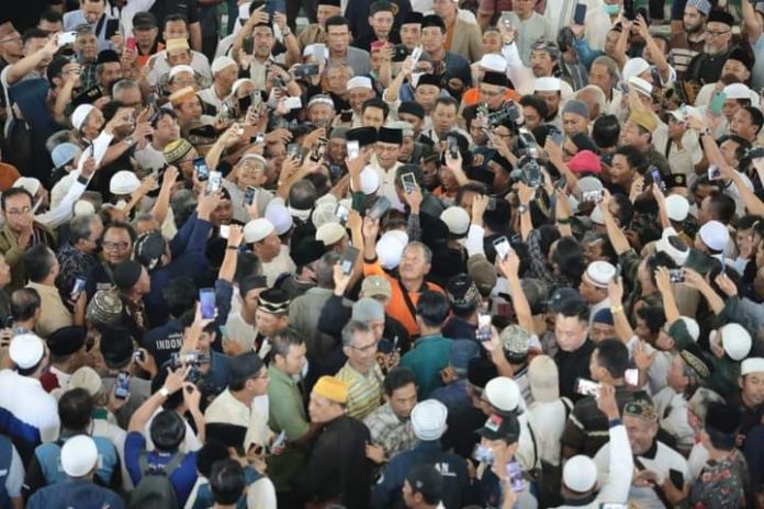 FOTO: Calon Presiden (Capres) Anies Rasyid Baswedan melanjutkan safari politiknya di Surabaya, Jawa Timur