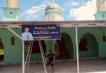 Sambut Ramadhan 1444 H, Andi Rahim Tebar Spanduk di 400 Masjid Lutra