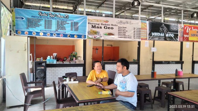 FOTO: Kedai Rest Area 73 yang berlokasi di Mayasa sea food Jalan Yusuf Dg ngawing- Tidung Rappocini Kota Makassar