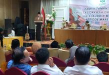 FDK UIN Alauddin Makassar Lepas 38 Alumni Siap Kerja FOTO: Fakultas Dakwah dan Komunikasi (FKD) Universitas Islam Negeri (UIN) Alauddin Makassar mengelar ramah tamah wisuda di gelar di Hotel Remcy, Jalan Boulevard, Panakukang, Makassar, Sulawesi Selatan. Senin (20/3/2023)