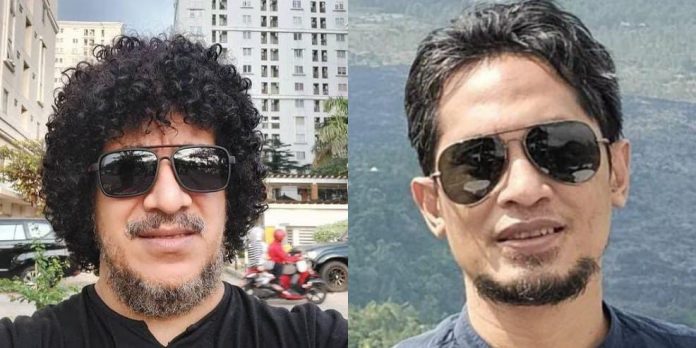 Foto Kolase Zein Assegaf alias Habib Kribo dan Ketua umum BMI Muhammad Zulkifli