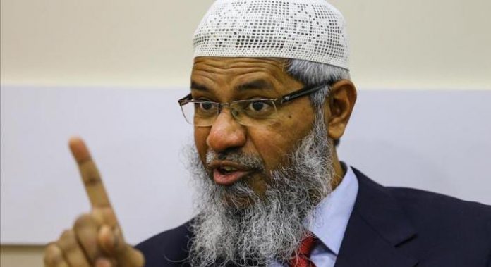 FOTO: Pengkhotbah India Zakir Naik. (Salih Zeki Fazlıoğlu - Anadolu Agency)