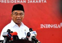 Pemerintah Terbitkan SKB Perubahan Libur Nasional dan Cuti Bersama 19 – 25 April 2023 FOTO: Menteri Koordinator Bidang Pembangunan Manusia dan Kebudayaan. Prof. Dr. Muhadjir Effendy, M.A.P.