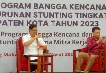 Dinilai Berhasil, Wabup Edy Manaf Paparkan Praktik Baik Penurunan Stunting di Kabupaten Bulukumba FOTO: Wakil Bupati Bulukumba Andi Edy Manaf selaku Ketua Tim Percepatan Penurunan Stunting hadir sebagai narasumber pada Rapat Koordinasi Teknis (Rakornis) Kemitraan Program Bangga Kencana dan Percepatan Penurunan Stunting di Hotel Swiss-Belinn Panakkukang Makassar, Rabu 29 Maret 2024.