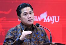 Terima Surat dari FIFA, Presiden Instruksikan Dua Hal kepada PSSI FOTO: Ketua Umum PSSI Erick Thohir (Foto: BPMI Setpres)