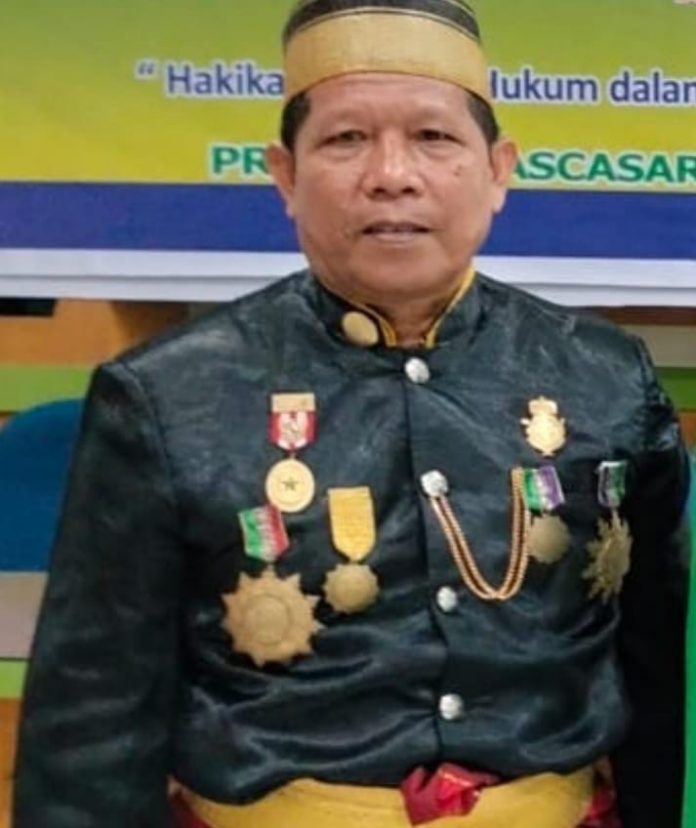 FOTO: Pemerhati Kerajaan Gowa Tallo, Andi Jamal Kamaruddin Daeng Masiga alias Betel