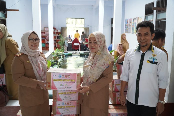 FOTO: Baznas Bulukumba dan Dinas Pengendalian Penduduk Keluarga Berencana Pemberdayaan Perempuan dan Perlindungan Anak Kabupaten Bulukumba