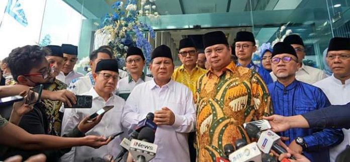 FOTO: Ketua Umum Partai Politik saat menghadiri silahturahmi di kantor DPP PAN beberapa waktu lalu.