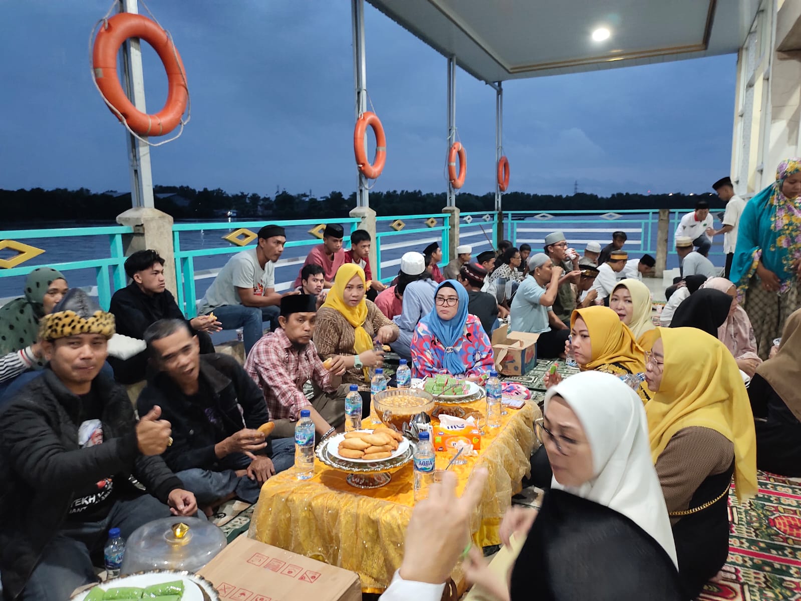 FOTO: Sahabat Ismail saat menghadiri buka puasa bersama 