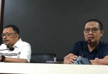 Ketua Umum PP KTT Gelar Buka Puasa Bersama Pengurus FOTO: Ketua umum Dr. H. Alimuddin, SH, MH., dan sekretaris jenderal H. Abdul Rachmat Noer, SE., MM