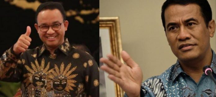 Foto kolase Anies Baswedan dan Andi Amran Sudirman