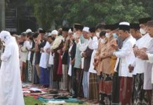 Ada 5 Titik Pelaksanaan Salat Ied di Makassar Jumat 21 April 2023 Ilustrasi pelaksanaan salat Ied