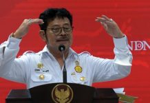 Presiden Tunjuk Mentan SYL Sebagai Menteri Perindustrian Ad Interim FOTO: Menteri Pertanian (Mentan) Syahrul Yasin Limpo
