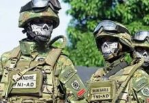 Para Raider 305/Tengkorak Kostrad Rebut 5 Kampung yang Dikuasai Egianus Kogoya FOTO: Para Raider 305/Tengkorak Kostrad TNI AD.