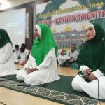 Ketua Komunitas se Kota Makassar Gelar Buka Puasa Bersama FOTO: Para Ketua Komunitas saat mengisi ziki jelang buka puasa. Sabtu (8/4/2023)