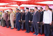 Gelar Upacara HBP Ke 59, Lapas Makassar Ikuti pelaksanaan Upacara Secara Virtual FOTO: Divisi Pemasyarakatan Ikuti kegiatan Upacara Perayaan Hari Bakti Pemasyarakatan ke-59 se-Indonesia. Selasa (02/05/2023).