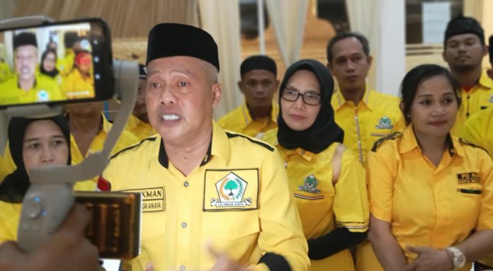 FOTO: Andi Lukmanul Hakim, Pimpinan Pengurus DPD Partai Golkar Kecamatan Biringkanaya