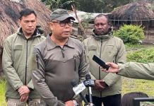 Satgas Penegakan Hukum Damai Cartenz Tangkap Kepala Distrik Kenyam Bantu Danai KKB FOTO: Kepala Operasi Satgas Damai Cartenz Kombes Faizal Ramadani. (dok. istimewa)