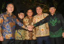 KIB-KKIR Segera Deklarasi Koalisi Besar, Bersamaan Umumkan Capres dan Cawapres FOTO: Ketua umum Partai Politik Koalisi Besar KIB dan KKIR. (Properti Facebook Airlangga)