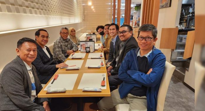 FOTO: Rektor Universitas Hasanuddin, Prof. Dr. Ir. Jamaluddin Jompa, M.Sc., melakukan kunjungan kerja di Toyama, Jepang, Senin (08/05).